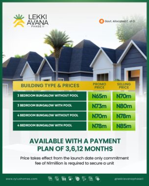 Lekki Avana Bungalow 2 0
