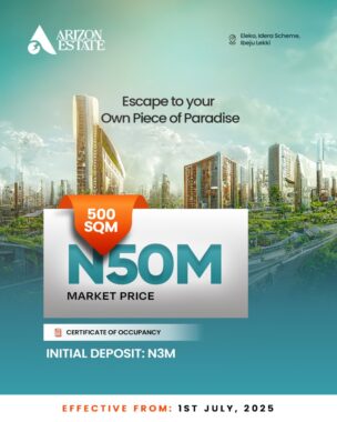 Arizon Estate idera Eleko Ibeju-Lekki