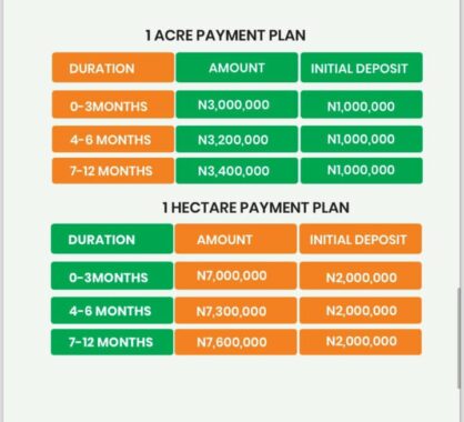 Palm crest farm estate Ogun State 15