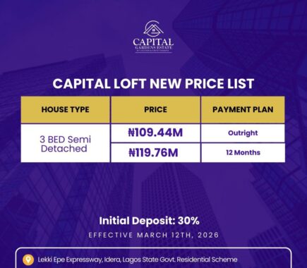 Capital loft eleko Ibeju-Lekki A0031