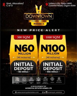 Downtown Commercial lagos city Ibeju-Lekki 1