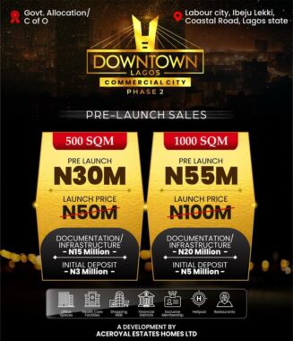 Downtown Phase 2 Ibeju-Lekki labour City 013