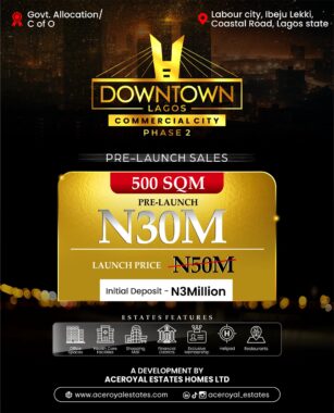 Downtown lagos commercial Phase 2