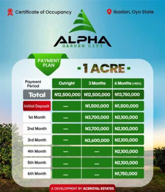 Alpha garden city olomi olunde Ibadan 40