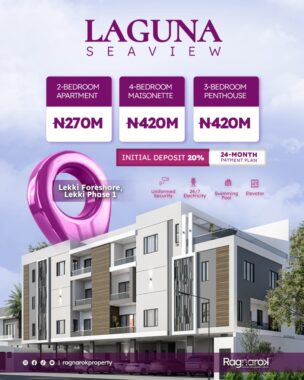 Laguna Seaview lekki Foreshore lagos 98654
