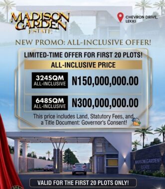 Madison garden estate Chevron lekki lagos 13