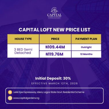 Capital loft semi detached duplex eleko 43