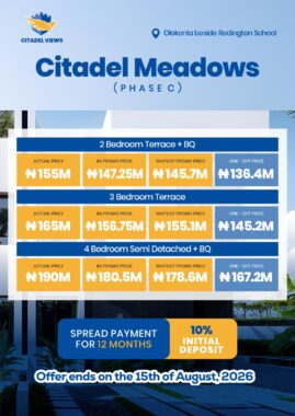 Citadel meadow sangotedo lagos