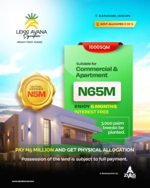Lekki avana signature ibeju-lekki 035