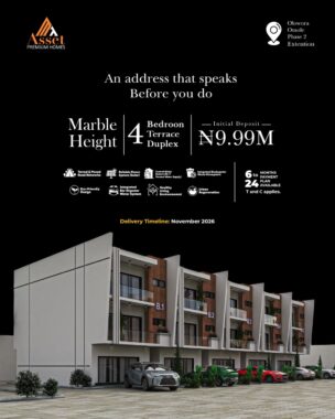 Marble Height Omole Phase 2 Extension ikeja lagos