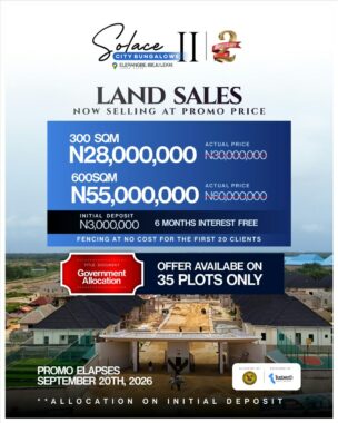 Solace city Phase 2 land Eleranigbe ibeju-lekki 05