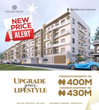The Den Height nest Foreshore lekki lagos 90