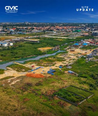 Civic waterfront residence sangotedo lagos is 25